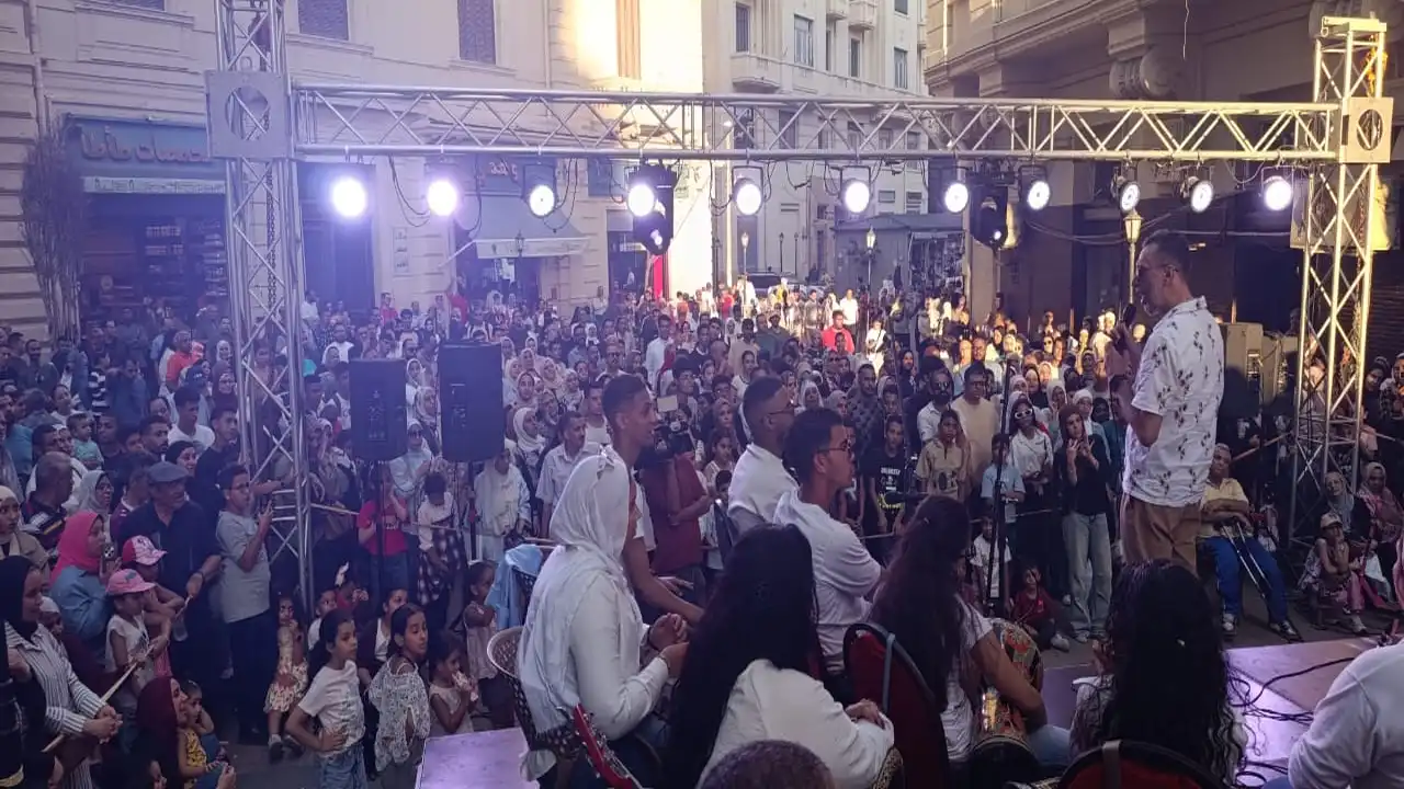 الإسكندرية تحتضن فعالية “في حب مصر” بشارع الفن
